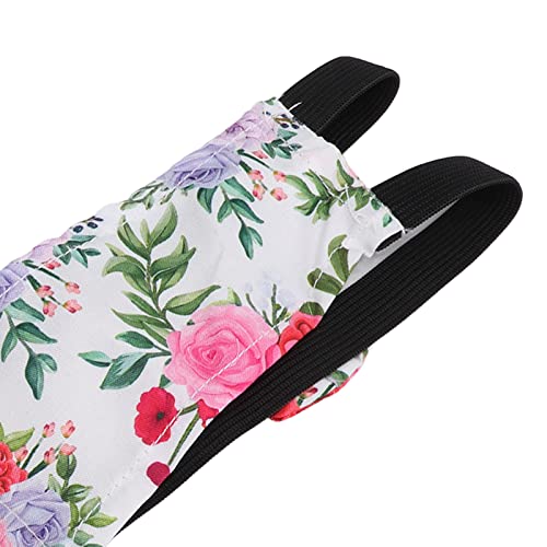 Chicken Shit Pocket Diapers, Waterproof Cloth Fabric Duck Diapers Unique Bowknot Elegant Goose for Pet(S Number)