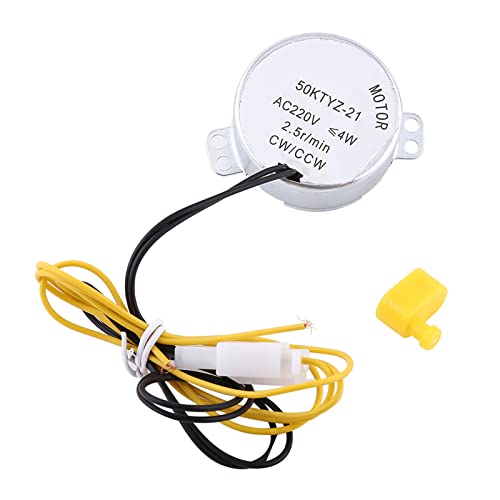 Joyzan Egg Turner Motor, AC Chicken Rotator Incubator Automatic Turntable | Hatching Tool Small Guide Accessory Connector CW CCW Dual Working Modes Incubating Electric Ducks Goose Bird Tray Quail 220V