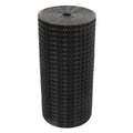 1 in Hardware Cloth, 24 in x 100 ft Chicken Wire Fence, Chicken Wire Mesh Roll for Rabbit Cages, Chicken Coop Fences and Poultry Enclosures(16 Gauge, Black) - color: Black, size: 1in 24in x 100ft