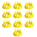 PIAOLGYI Egg Incubator Stand,Upright Stable Design Hold Eggs During Incubation, Reusable for Backyard Chicken Keepers & Small Farms(Yellow)