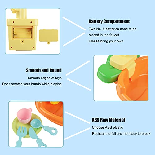 Parrot Bath Shower, Bird Bath for Cage, Automatic Bird Bathtub Pet Bath Pool with Faucet, Bird Fountain Swimming Pool Toy Bath Shower Water Dispenser for Ferret, Love Bird, Goldfinch (Orange) - color: Orange