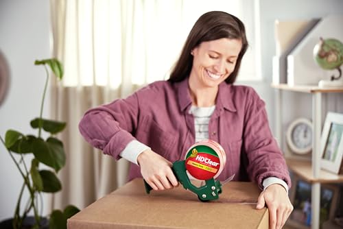 Duck HD Clear Packing Tape Refills-6 Rolls of Heavy Duty Shipping and Moving Packing Tape-Clear Strong Packaging-Tape for Boxes,Packing-and Moving Supplies-1.88 in. x 54.6 Yards (441962),(Pack of 6) - size: 36 Rolls