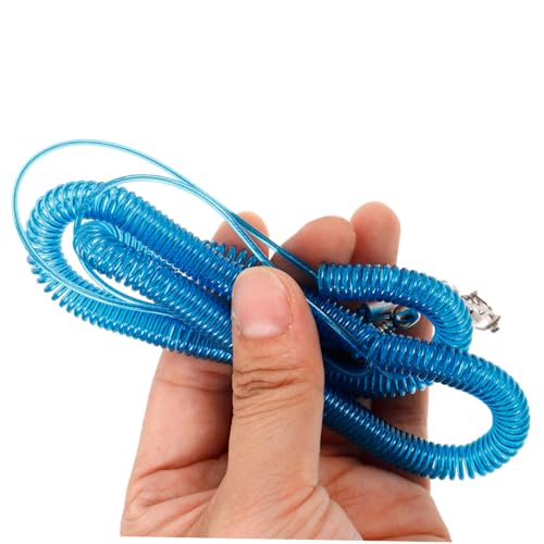 TOYANDONA 2pcs Parrot Training Leash Elastic Flying Rope for Safe Outdoor Activities Comfortable for Birds for Parrot and Training