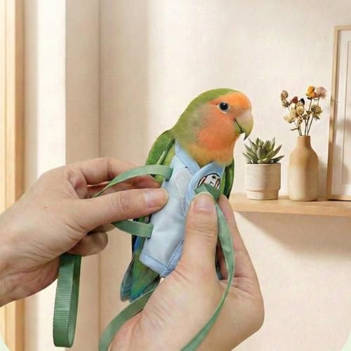 Parrot Carrier Bag, Guinea Pig Sleeping Bag, Parrot Outing Bag Bird Walking Rope Bird Travel Bag for Squirrel Small Pets(L) - color: L