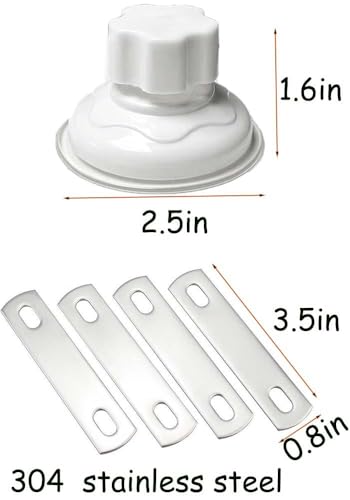 8 Pack Suction Cup Accessory Sets for Bird Perches Bird Stand Sticks Stand Toy Wood Platform for Parrot Parakeet Cockatiel Budgie Suction Cup for Window Bath Shower Car Travel Wall Outdoor Indoor