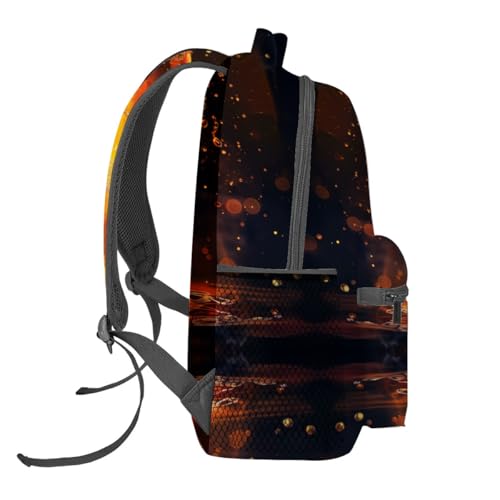 Beer Glass Backpack Travel Backpacks Laptop Rucksack,School Bookbag for Women Kids Boys Girls,Fun Back Pack Accessories Bags,Ideal Gifts for Work, Outdoor Adventures - color: Color48