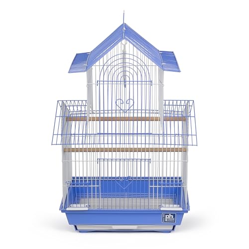 Prevue Hendryx SP1720-2 Shanghai Parakeet Cage, Blue and White - color: Light Blue