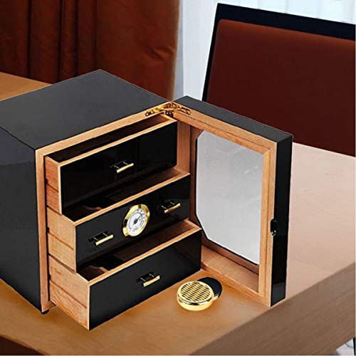 Cigar Hygrometer - High Precision Adjustable 2 Inch Hygrometer Thermometer for Cigar Humidor | Cabinet | Jars | Guitar