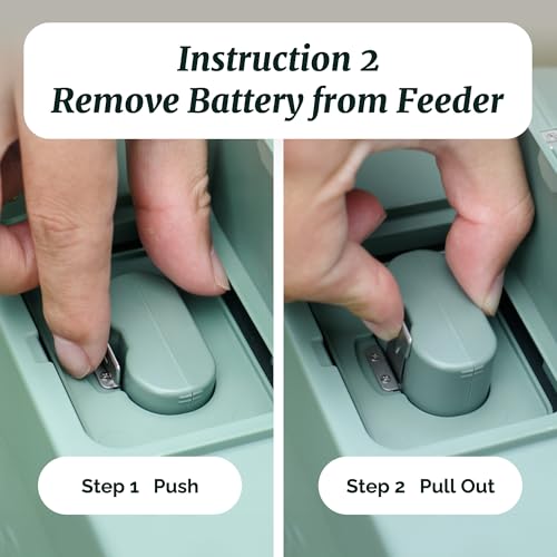 Kiwibit Replacement Rechargeable Battery Pack for Beako™ Smart Bird Feeder with Camera, 5200mAh Power Capacity, USB Type-C