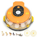 Incubators for Hatching Eggs -15-Egg Automatic Egg Chick Incubator with 5 Smart Preset Modes and Egg Turning, Temperature & Humidity Control Incubator for Goose Duck Quail Eggs
