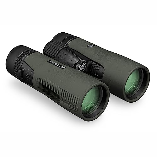 Vortex Diamondback HD 8x42 Binocular DB-214 | HD Optics, Tripod Adaptable, Waterproof, Fogproof, Shockproof, Included GlassPak - Unlimited, Unconditional Warranty - color: Green, size: 8x42