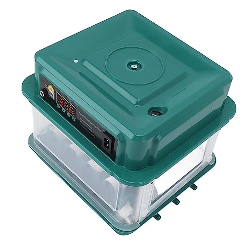 Zerodis Automatic Egg Turner, LED Egg Incubators Automatic Egg Incubators Display Dual Power Supply Egg Incubator Hatches Chicken Duck Quail Eggs (US Plug 110V 10 Eggs) - size: US Plug 110V 10 Eggs
