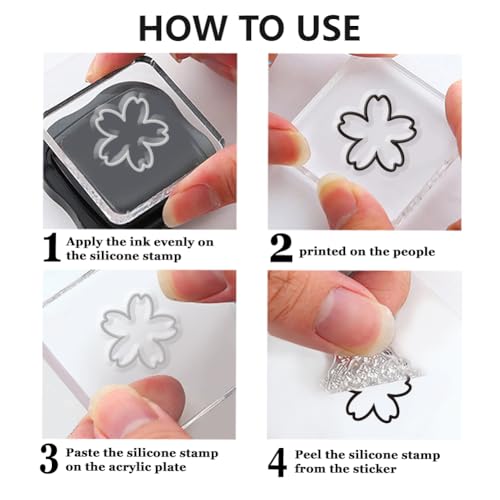 CHGCRAFT Star Rating Clear Stamps Scoring Table Transparent Stamps Rating Icon Silicone Clear Stamp Seals for DIY Scrapbooking Photo Album Decoration, 4.3×6.3 inch - style: Star Rating
