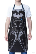 Dalstrong Chef's Apron - Batman™ Edition - Premium 100% Breathable Cotton - 2x Deep Chest Pockets - Neck & Waist Strap - color: Black