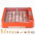 VEVOR 36 Egg Incubator, Automatic Egg Turner with LED Candler & Water Tray, Temperature & Humidity Control, 360° View Clear Window, Poultry Eggs Incubators for Hatching Chicks Ducks Goose Quails - size: 36 Eggs
