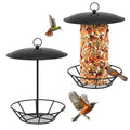 2 Pcs Suet Feeder Cylinder Bird Feeder, S-6-2 Cylinder Birds Feeders for Outdoors, Bird Suet Cake Holder Backyard Wild Birdfeeding Birds Feeders for Outdoor Garden Accessories (2, Style 1)