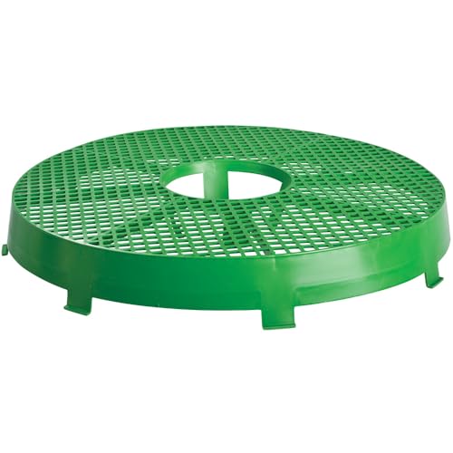 Premier 1 Poultry Feeder/Waterer Stand | Lifts feeders & waterers out of litter for cleaner high-traffic areas. Heavy plastic. 2.75"H x 21"W.
