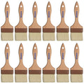 SPARTA Kitchen Basting Brush – 4037600 Basting Brush for Cooking Flat Boar Bristle Brush, Hardwood Handle for Kitchens, Restaurants, Catering, High Heat Food Prep, 4in, Pack of 12 - size: 4" Wide Flat Brush