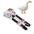 Pet Chicken Diapers,Chicken Goose Duck Loose Tight Belt Diapers Poop Pocket Diapers Peony Flower Pattern for Poultry Pet Used(S) - size: S
