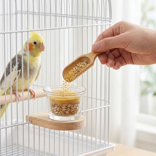 DOITOOL 2 Pcs Glass Bird Feeder Replacement Cups, Hanging Clear Oriole Feeder Replacement Cups Jelly Jar for Outdoors Hummingbird Feeding Bowl Accessories for Garden Balcony Window