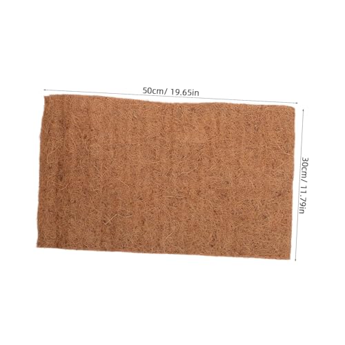 MERRYHAPY 4Pcs Reusable Coconut Coir Chicken Nest Pads Nonslip Bedding Mats for Chicken Coop Comfortable Nesting Box Liners Easy to Clean Chicken Bedding Thickness