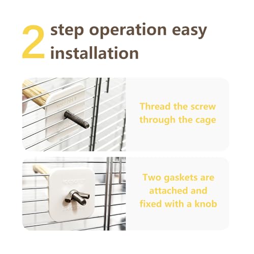 Natural Wood Bird Perch for Cage – Chewing & Claw Trimming Perch Toy for Parrots, Cockatiels, Budgies (Large 12") - size: Large 12"