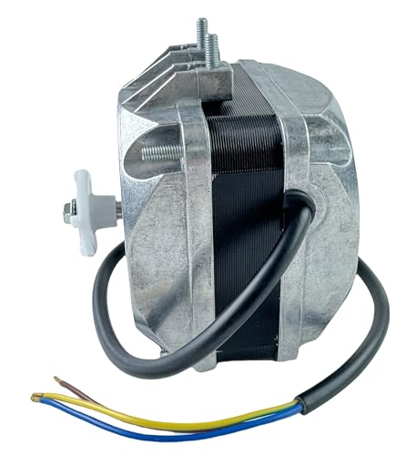 for ebm-papst M4Q045-CA27-04 Freezer Condenser Fan Motor, 115V AC Fan Motor Compatible with Qideyipe,0.45/0.5A 50Hz/60Hz 1550RPM,Refrigerator Cover Pole Motor M4Q045-CA27-04