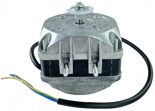 for ebm-papst M4Q045-CA27-04 Freezer Condenser Fan Motor, 115V AC Fan Motor Compatible with Qideyipe,0.45/0.5A 50Hz/60Hz 1550RPM,Refrigerator Cover Pole Motor M4Q045-CA27-04