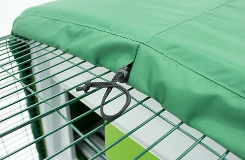 Omlet Extreme Temperature Blanket for Eglu Cube Chicken Coop | Easy to Fit, Bungees Included | Keep Your Chickens Warm and Protected from the Worst that the Weather Can Throw at Them | Green