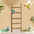 Natural Pepper Wood Parrot Ladder - Bird Climbing & Chewing Toy, Cage Accessory for Parrots, Parakeets, Cockatiels - size: 15.7 × 3.9 Inch
