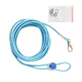 Escape Proof Parrot Bird Leash with Cord Elastic Bird Leash With Metal Ankle Rings Pet Bird Training Rope 3Meter