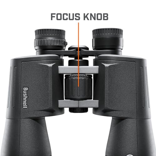 Bushnell PowerView 2 Binoculars, High-Definition Binoculars with Multi-Coated Lenses, Durable Aluminum Alloy Chassis, Wide Field of View, Ideal for Wildlife Observation, Hiking and Sporting Events - style: 12x50