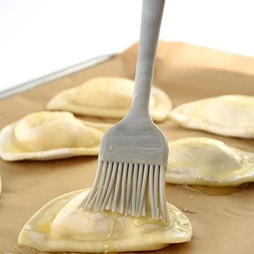 Norpro Silicone Mini Pastry Brush, Marble 8.25" x 1.88" x .5" - style: Mini Pastry Brush