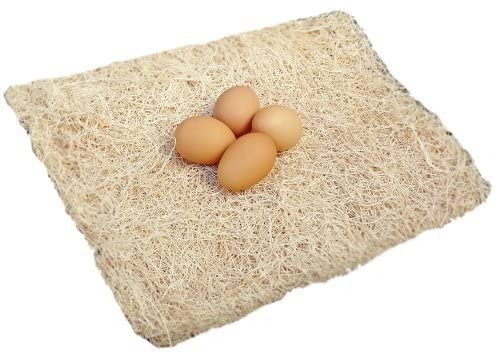 DUNCAN'S FAMILY FARM STORE Chicken Nesting Pads 13 x 13, 2 Pack, Aspen Excelsior Nest Pads with Kraft Paper Backing, USA-Sourced Nesting Box Pads for Chicken Coop, Cleaner Eggs, Easy Coop Cleanup - size: 2 Pack