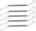5 Springs (with 2 Clips) for Fixing Drinking Bottles for Small Animal Feeding and Watering Articles, Used Singly or in Combination to Hold Rabbit Water Dispenser