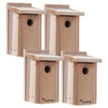 Four Pack of Audubon Cedar Bluebird Houses