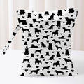 French Bulldog Wet Bag Reusable Wet Dry Bags for Travel Beach Pool Gym Yoga Bath, Pittie Waterproof Bag for Swim Suit Dirty Gym Cloth, Dog Lover Gifts Diapers Cosmetic Bags Toiletries Organizer - color: Multi02452