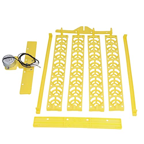 Automatic Egg Turner Convenient 32 Egg Capacity Plastic Tray, 45° Swing for Even Heat Distribution, Hollow Design for Optimal Air Circulation (12V) - size: 12V