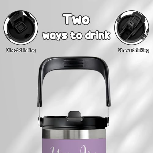 30oz Christian Tumbler with Handle - Stainless Steel Insulated Travel Mug with Bible Verse, Inspirational Gift for Women, Mom, Daughter - Jesus Scripture Cup for Christmas, Birthday, Mother's Day - color: Christ2