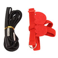 Pet Bird Harness Leash, Lightweight Bird Flying Harness Anti Bite Bird Harness Leash for Parrots Pigeons Lovebird Red - size: S