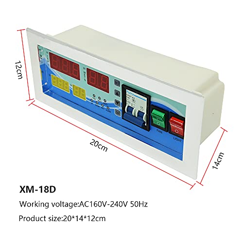 Full Automatic Egg Incubator Controller XM-18D Temperature and Humidity Controller