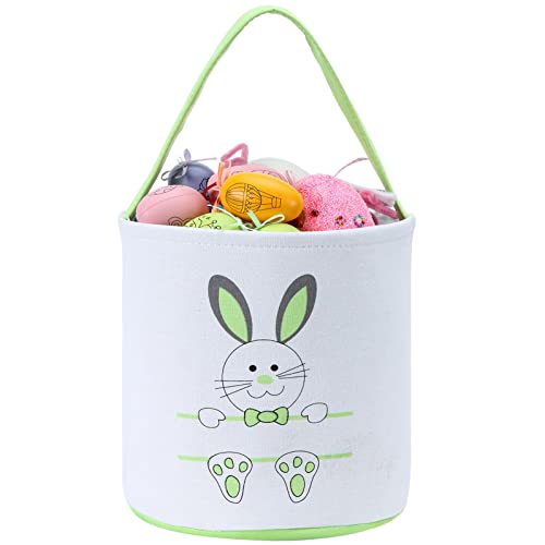 XinblueCo Baseball Basket Easter Baskets for Canvas Easter Egg Hunt Baskets - color: Baskets8
