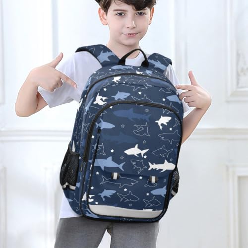 Kids Backpack Elementary Middle School Bags for Boys Girls | Travel, Daypack, Lightweight, Waterproof, with Reflective Strip - color: Multi 17