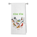 Charming Birds Print Kitchen Towels and Dishcloths, Stylish Bird Gifts Hand Towels for Bird Lovers, Farmhouse Style Drying Cloth for Kitchen and Bathroom 16×24 Inches - color: Color 08