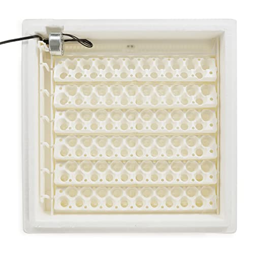 Farm Innovators 3400 Quail Rail Fits 240 Small Eggs, Replaces Standard Chicken, Goose, & Duck Trays in Model 3200 Automatic Egg Turner (12 Pack)