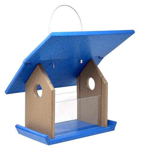 Mealworm Feeder Blue/Grey