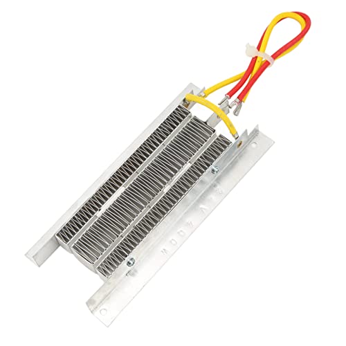 24V 400W 150B2 PTC Ceramic Air Heater, PTC Air Heater, Insulated Ceramic Air Heating Component with PTC Thermistor for Heating Objects and Dehumidifying Space