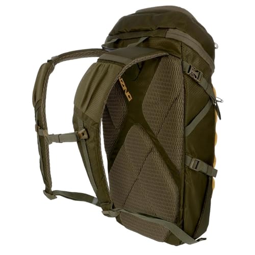 TENZING 1500 Whitetail Day Pack, Olive Green Ultra-Durable Hunting Backpack with 4 Compartments & 10 Organizational Pockets Camo Backpack for Hunting Gear and Equipment - color: Olive Green