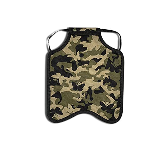 Hen Apron/Saddle, Single Strap, Small/Medium, Butterfly Camouflage - color: Butterfly Camouflage, size: Medium
