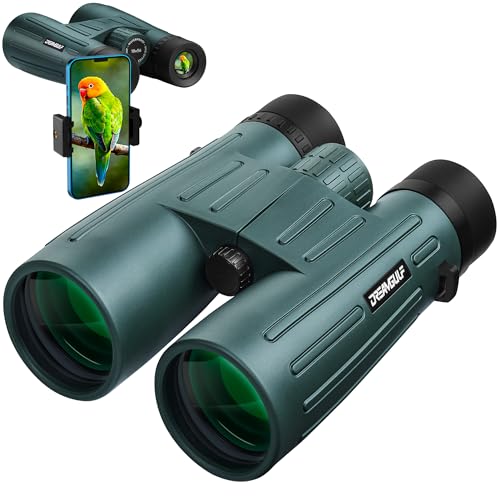 18x56 UHD Binoculars for Adults High Powered with Upgraded Phone Adapter, Wide Field of View Binoculars with Clear Low Light Vision, Lightweight Waterproof Binocular for Bird Watching Travel Cruise